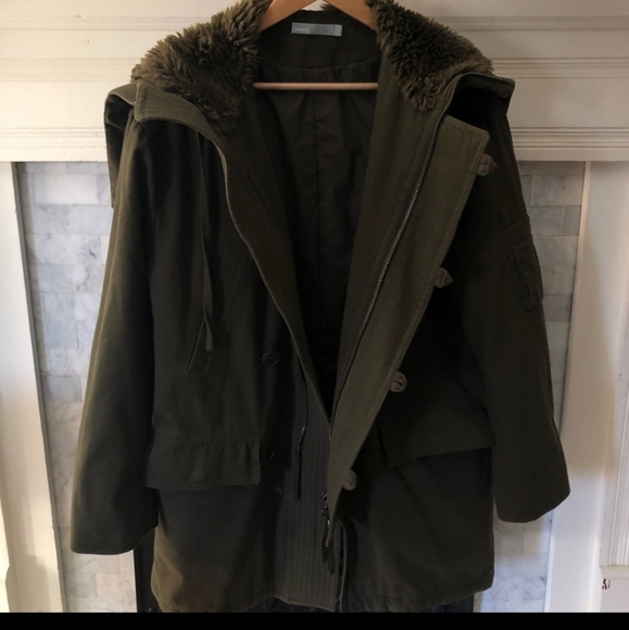 VINCE Military Coat - Picture 3 of 6